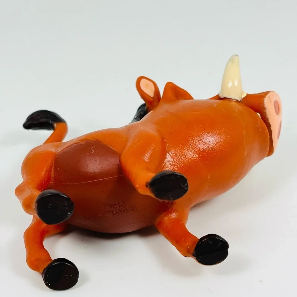 Vintage The Lion King Pumbaa Warthog PVC Figure Disney Cake Topper Mattel